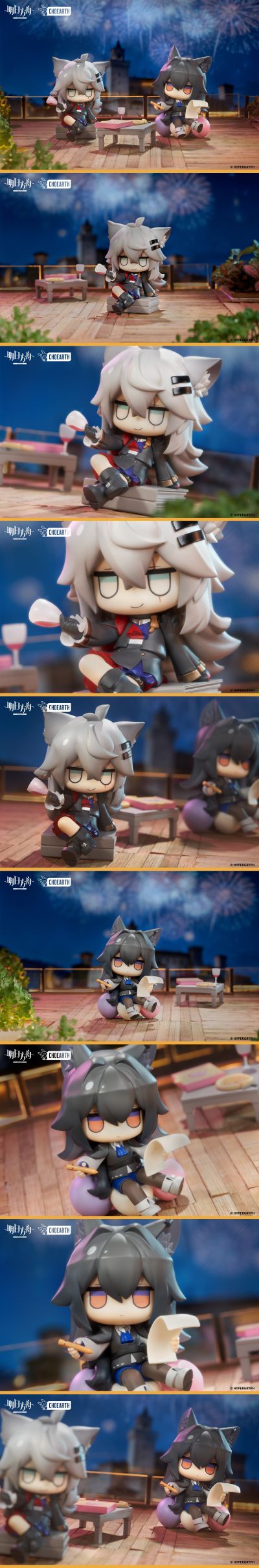 来次聚会Q版系列 明日方舟 缄默德克萨斯