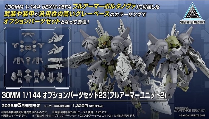 30MM 配件套组23（全装甲单元2）