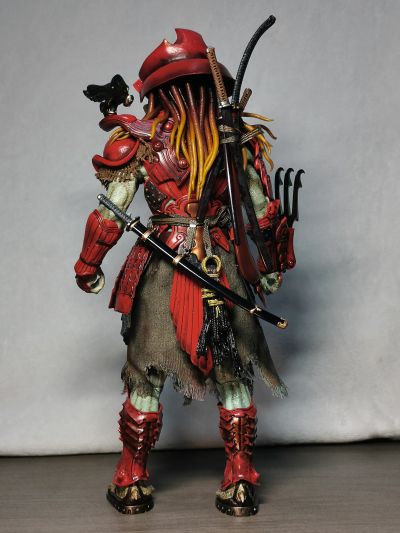 《异形大战铁血战士》赤鬼武士铁血战士1:6比例珍藏人偶（展会限定特别版）