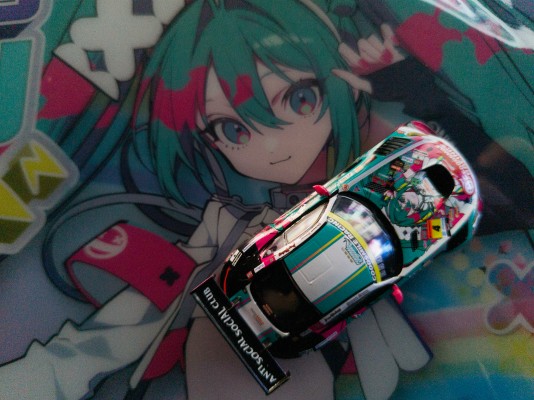 初音未来 GT企划 1/64 GOODSMILE 初音未来 AMG 2025 开幕战