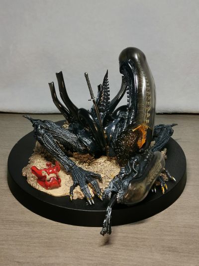 《异形大战铁血战士》赤鬼武士铁血战士1:6比例珍藏人偶