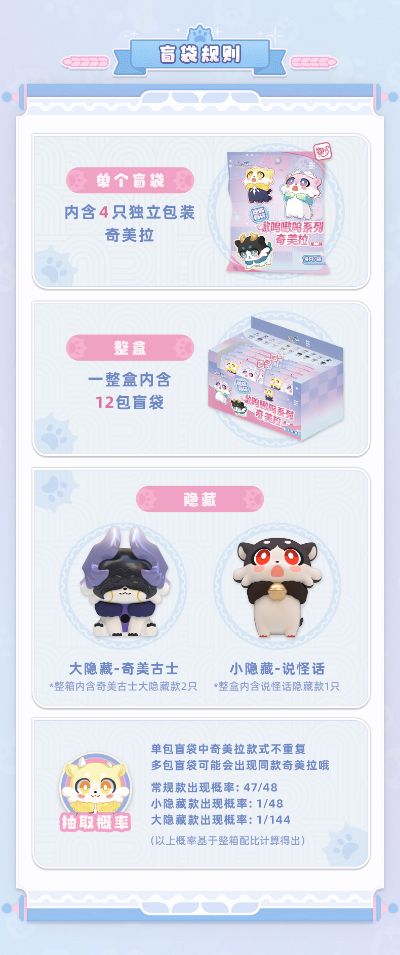 崩坏：星穹铁道 嗷呜嗷呜系列 奇美拉迷你盲袋第二弹