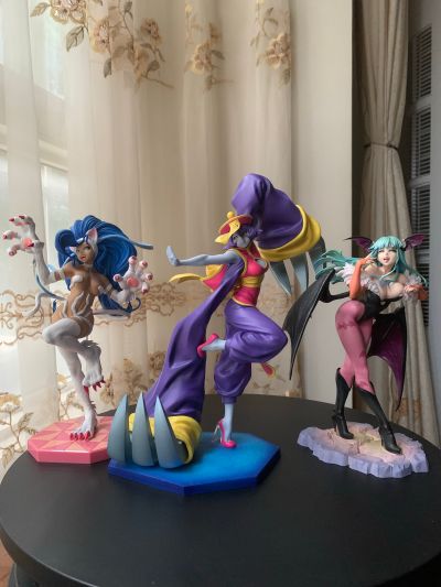 美少女雕像  恶魔战士美少女 泪泪