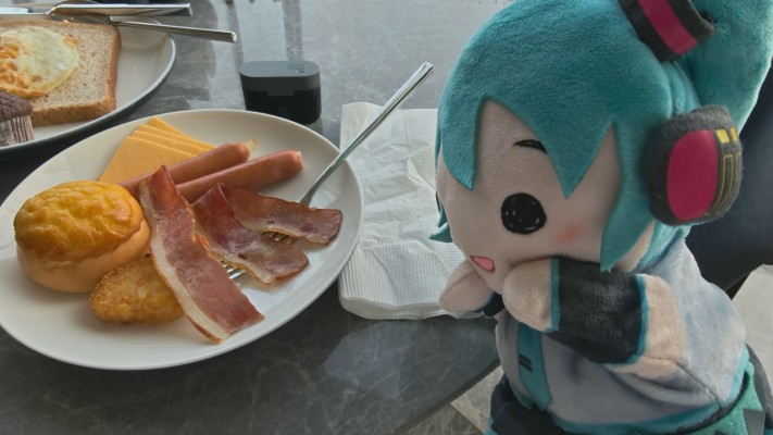 初音未来 挂耳毛绒