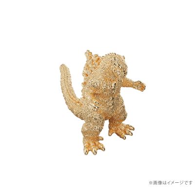 哥斯拉（1954）迷你人偶黄金模型（18K黄金）