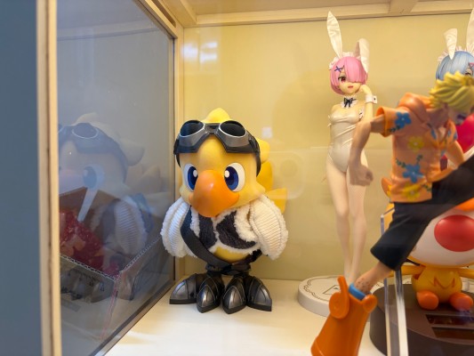 最终幻想14毛绒玩偶 〈陆行鸟与欧米茄〉