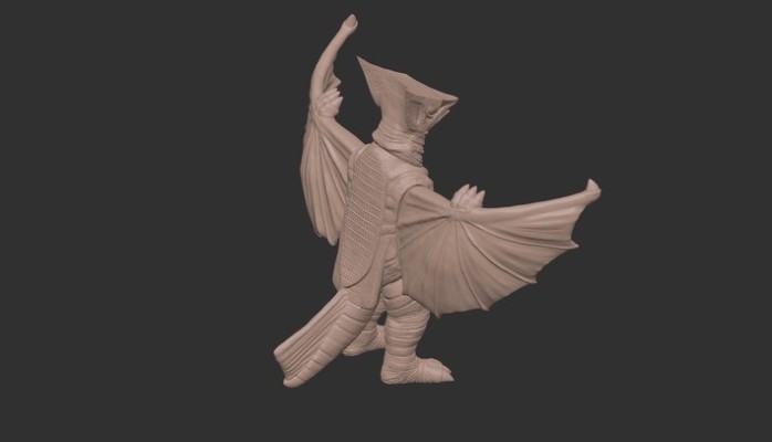 中等尺寸系列 加美拉【第9弹】加奥斯（1967）复古蓝透明版