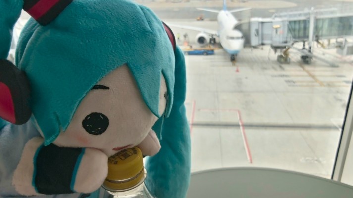 初音未来 挂耳毛绒