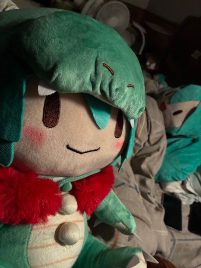 初音未来 龙年2024 Fuwa Petit可爱软绵绵玩偶 LL尺寸