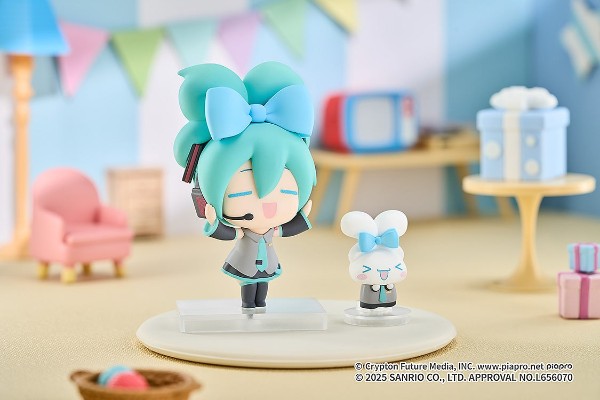 收藏系列模型 初音未來×大耳狗
