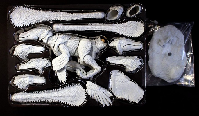 恐龙组装套装A：迅猛龙 – 1/6可动套装