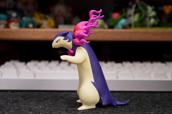 宝可梦比例世界 洗翠地区 明耀+火暴兽（洗翠的样子）+大剑鬼（洗翠的样子）+狙射树枭（洗翠的样子）