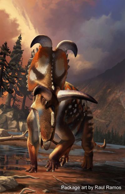 亚伯达角龙– 1/18可动玩偶