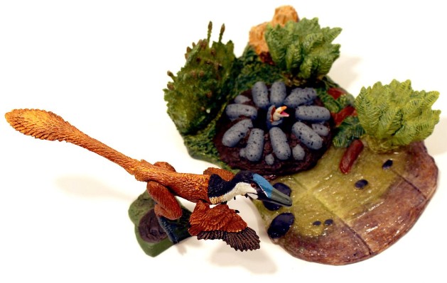 鹫龙和湿地场景– 1/18可动玩偶套装