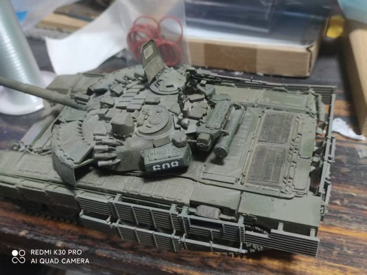 编号:09604 1/35 装甲车辆系列 T-72M1主战坦克