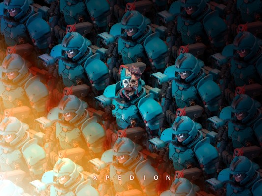 Xpedion 异星战域 - 银色闪电特战部队 战术兵