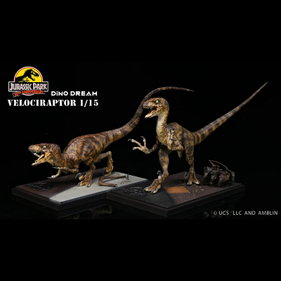 侏罗纪公园30周年 迅猛龙限量套装