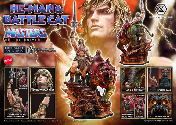 真正精英大师线 宇宙的巨人希曼 希曼与战斗猫