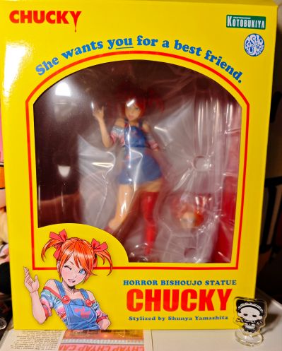 美少女雕像 恐怖美少女 鬼娃新娘 Chucky