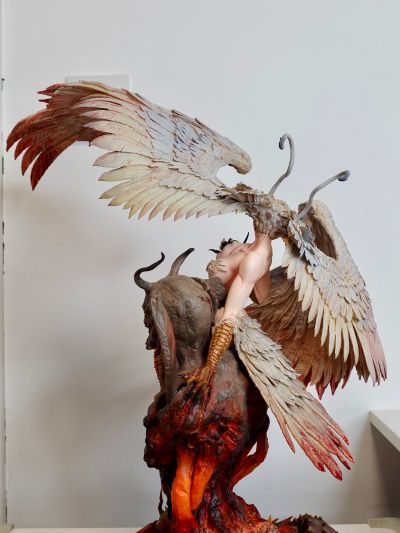 恶魔人 妖鸟 死丽濡 1/6雕像