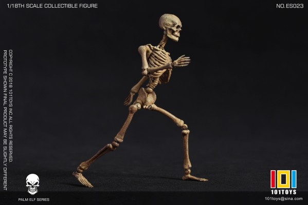 MINI骷髅骨架素体 银色/黑色/原色