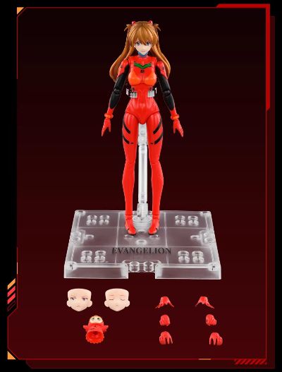 布鲁可积木人-奇迹版-新世纪福音战士-式波.明日香.兰格雷 战斗服(驾驶舱特别版)