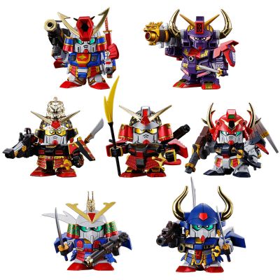 SD高达BB战士 武士七人众套装