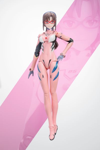 布鲁可积木人-奇迹版-新世纪福音战士-真希波·真理·伊拉丝多莉亚斯 战斗服(驾驶舱特别版)