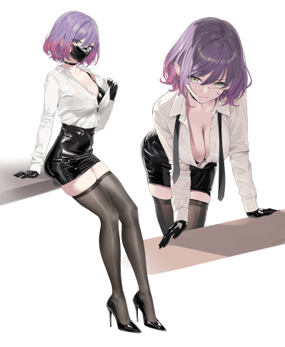 兔子窝系列 露娜1/4兔女郎手办