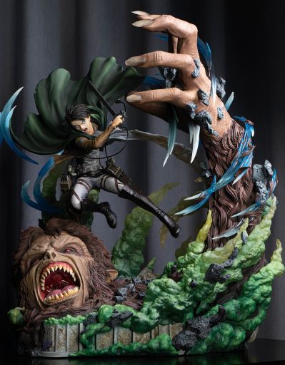 UPMAOT-02S 进击的巨人 利威尔 VS 兽之巨人