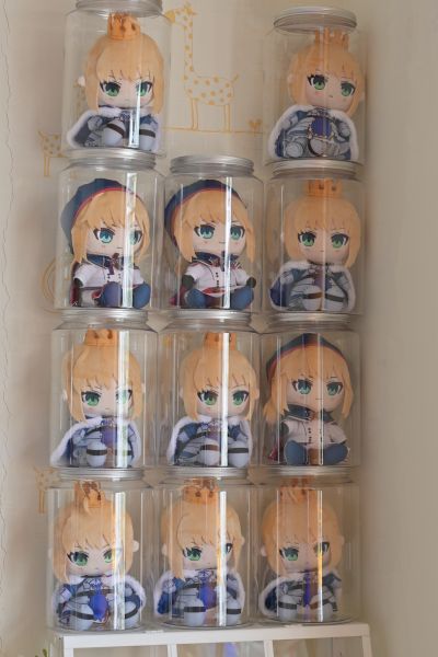 命运-冠位指定 Chocopuni 毛绒玩偶 剑士-阿尔托莉雅·潘德拉贡/剑士-尼禄・克劳狄乌斯/枪兵-玉藻前/复仇者-贞德 [Alter]