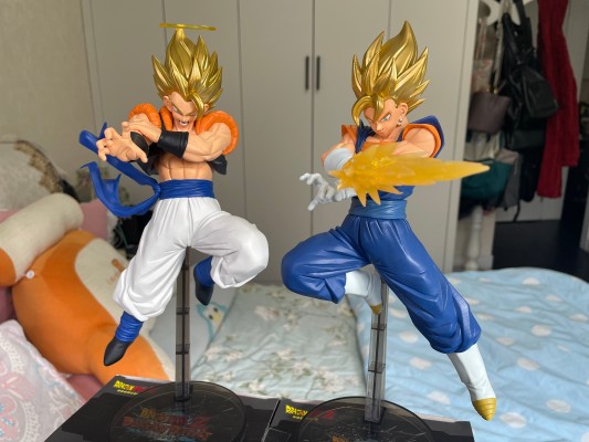 龙珠Z 爆裂激战 10周年珍藏人偶-超级悟吉塔-