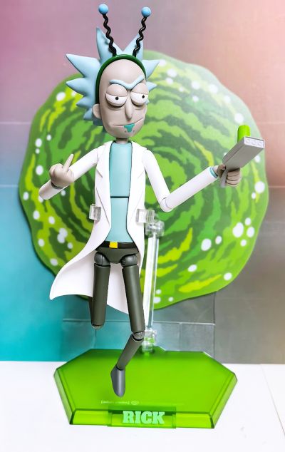 瑞克和莫蒂 瑞克·天才科学疯子set 可动人偶