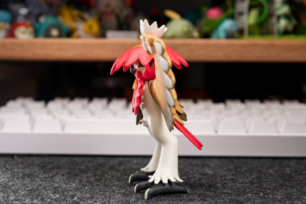 宝可梦比例世界 洗翠地区 明耀+火暴兽（洗翠的样子）+大剑鬼（洗翠的样子）+狙射树枭（洗翠的样子）