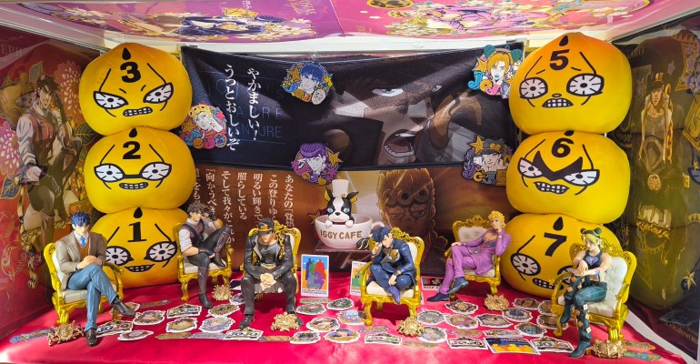 一番赏 JOJO的奇妙冒险 -JOJO世界- Last赏 伊奇 咖啡 手办小置物盒