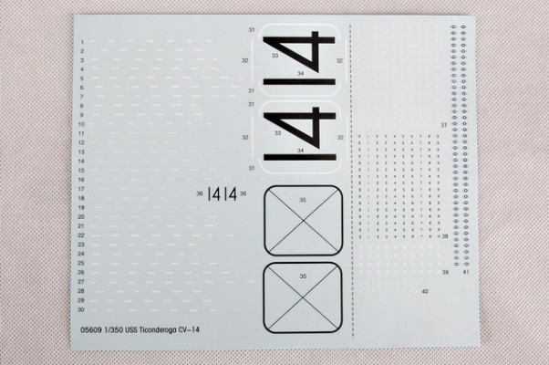 05609 美国海军 CV-14 提康德罗加号 航空母舰