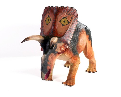 宽牛角龙（粉丝选择）- 1/18可动玩偶