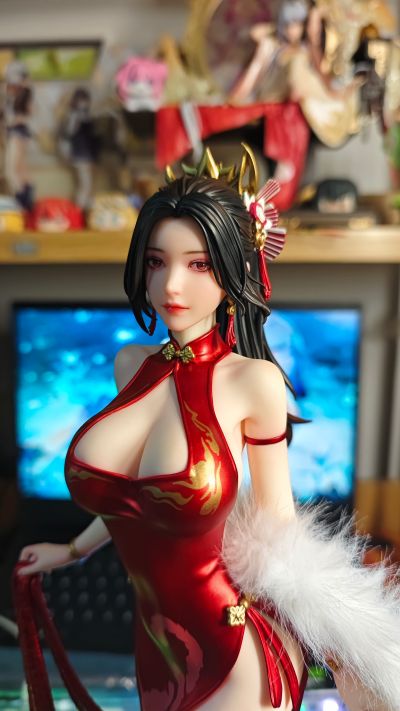 不知火舞1/6手办—《红裳舞》