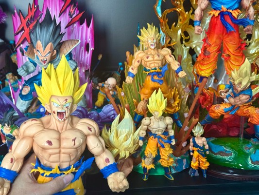 一番赏 龙珠40周年 ~其一~ 最终奖 超赛亚人孙悟空 巨型漫画结构 最后一战版