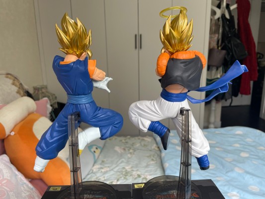 龙珠Z 爆裂激战 10周年珍藏人偶-超级悟吉塔-