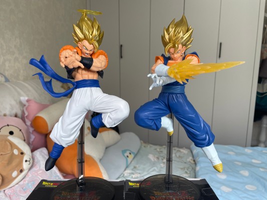 龙珠Z 爆裂激战 10周年珍藏人偶-超级悟吉塔-