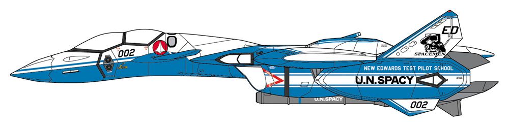 65866 超时空要塞系列 VF-11D 雷电 “试飞员学校”