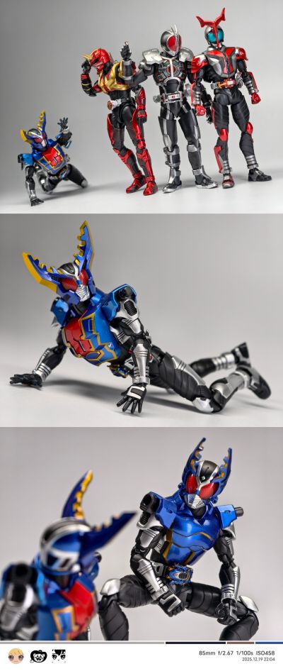 S.H.Figuarts（真骨雕制法） 假面骑士钢斗王 骑士形态 真骨雕制法10周年纪念版