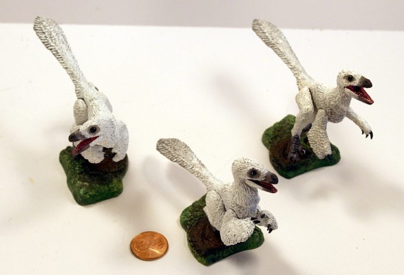 雏鸟3只装-白色- 1/6可动玩偶