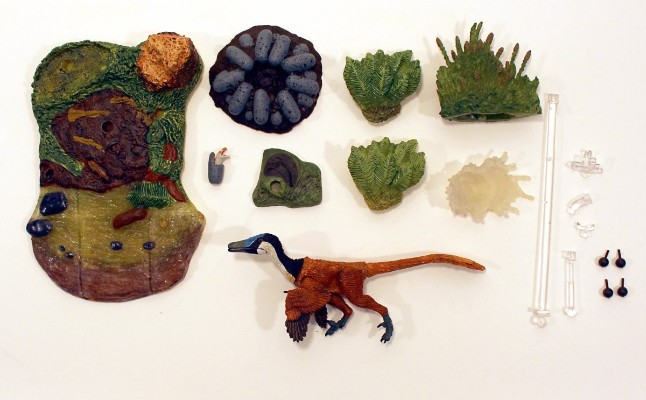 鹫龙和湿地场景– 1/18可动玩偶套装