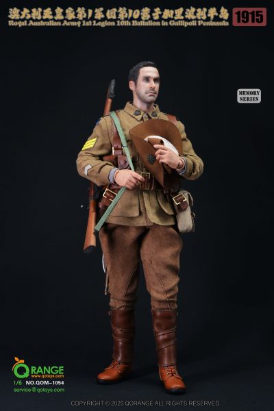NO.QOM-1054 澳大利亚皇家第一军团第10营于加里波利半岛 1915 配件包