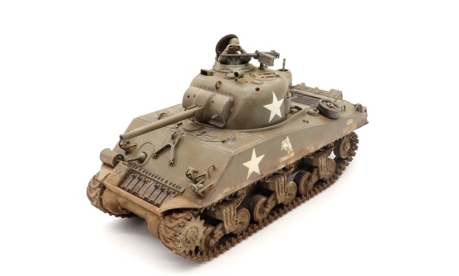 35250 1/35 美国 谢尔曼 75mm炮 后期型（前线冲锋）