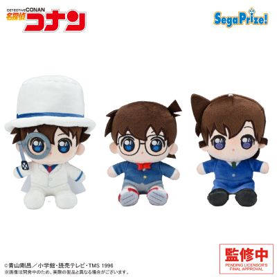 名侦探柯南 迷你毛绒玩偶Vol.1 EX（怪盗基德/江户川柯南/毛利兰）
