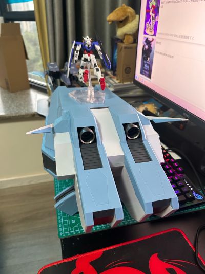 名场面还原系列 机动战士高达00（1/144HG） 托勒密机舱