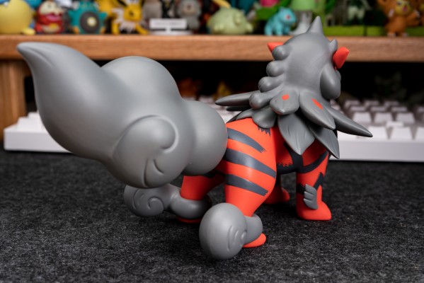 宝可梦比例世界 洗翠地区 望罗与风速狗（洗翠的样子）